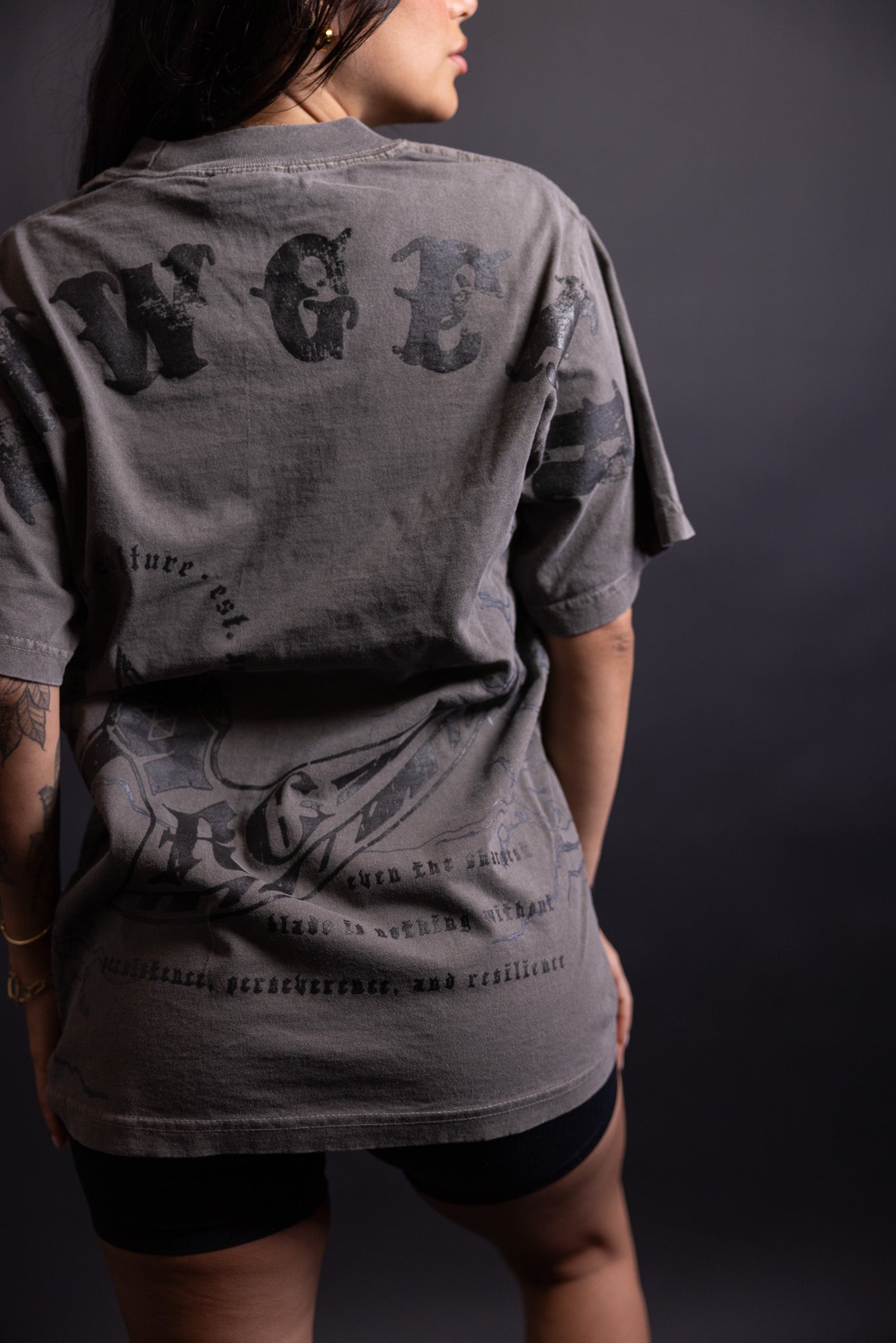 Axe Tee - Vintage Grey