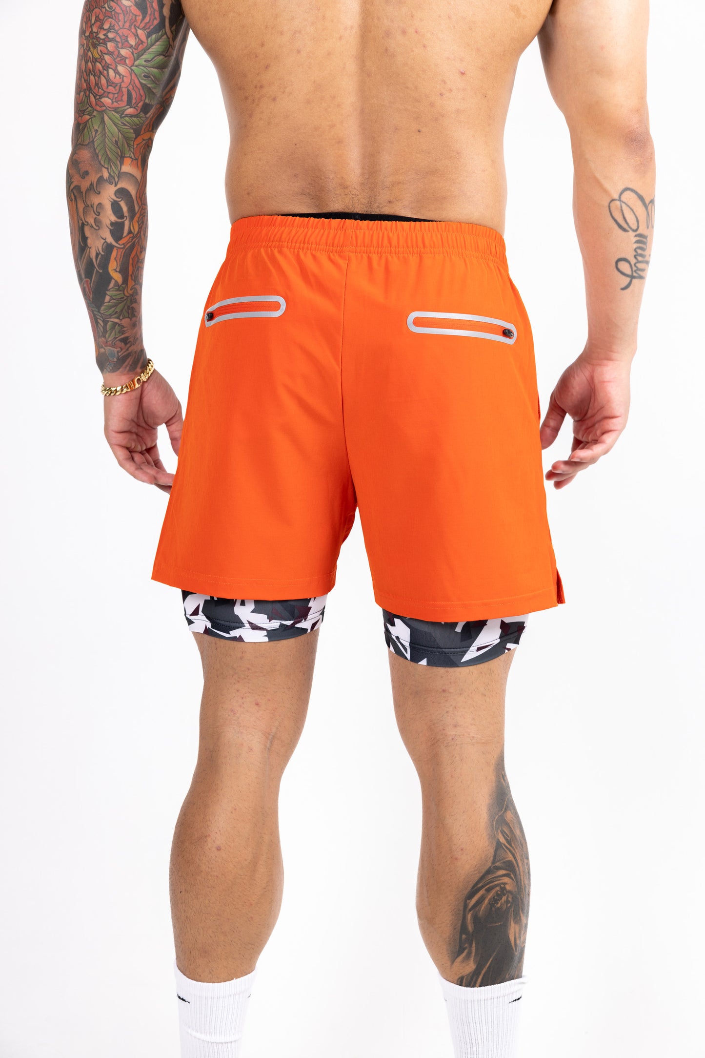 CAMO COMPRESSION SHORTS