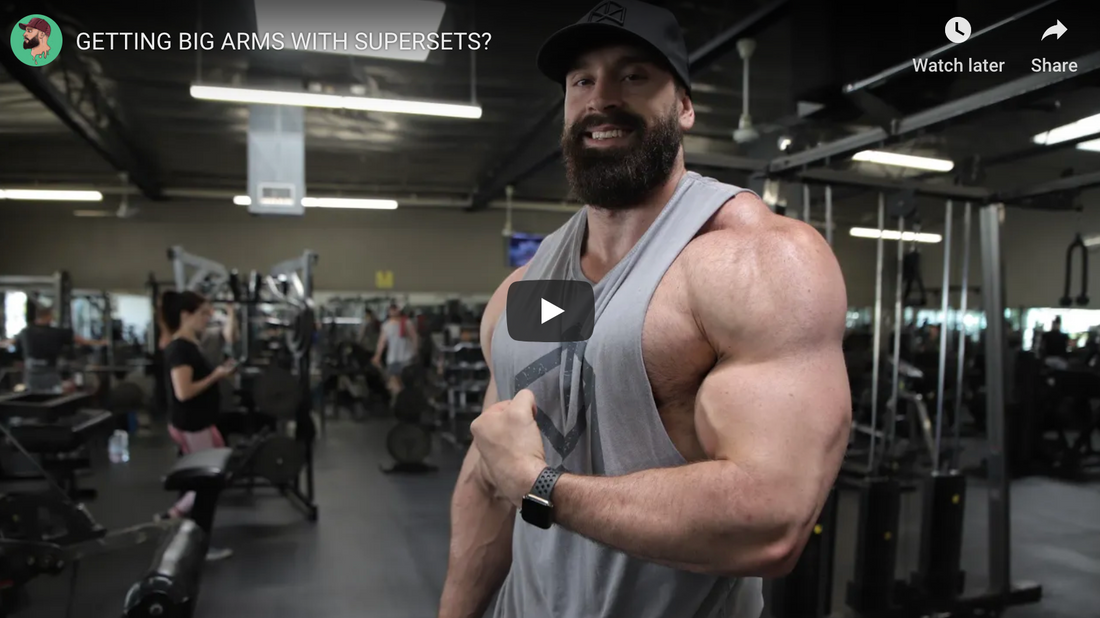 Grow Your Arms Bigger With Supersets!