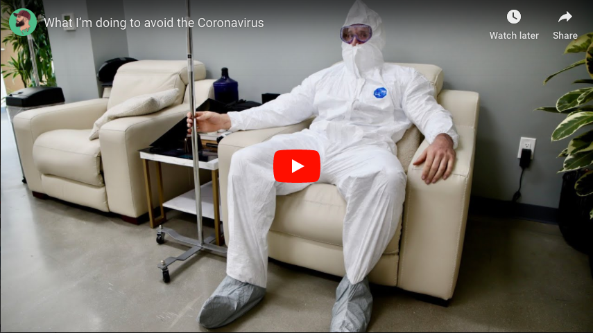 What I’m Doing to Avoid the Coronavirus