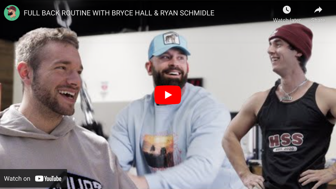 FULL BACK ROUTINE WITH BRYCE HALL & RYAN SCHMIDLE