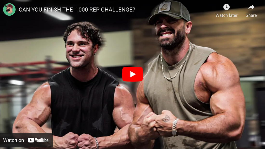 CAN YOU FINISH THE 1,000 REP CHALLENGE?