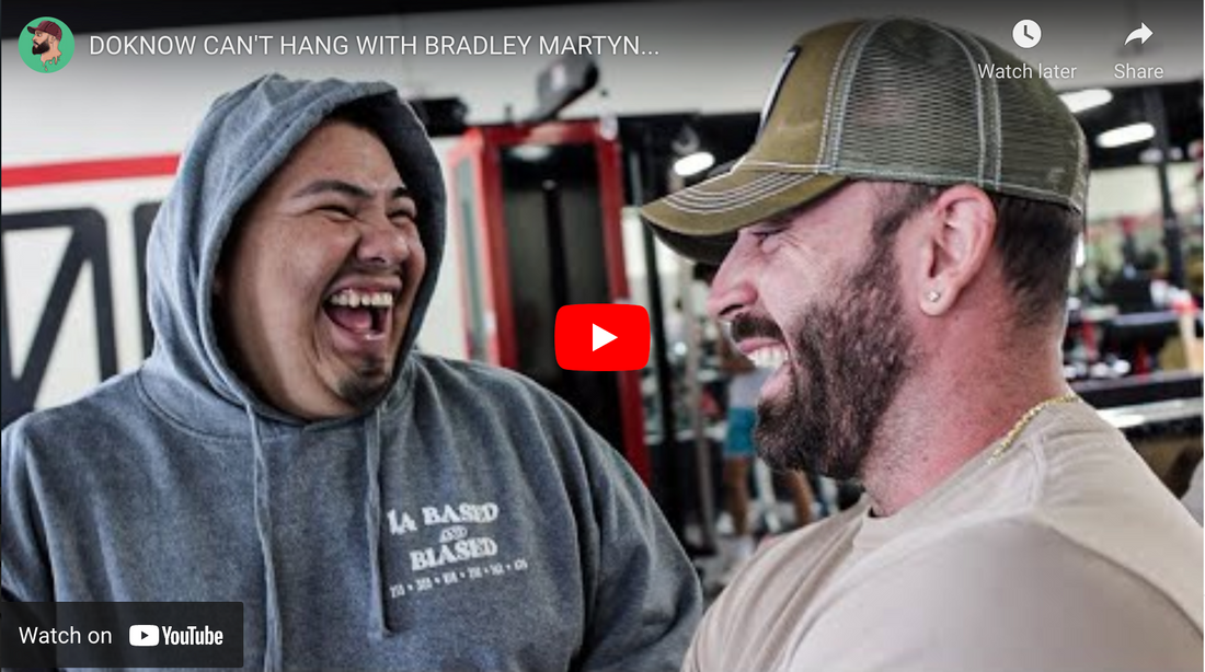 DOKNOW CAN'T HANG WITH BRADLEY MARTYN...