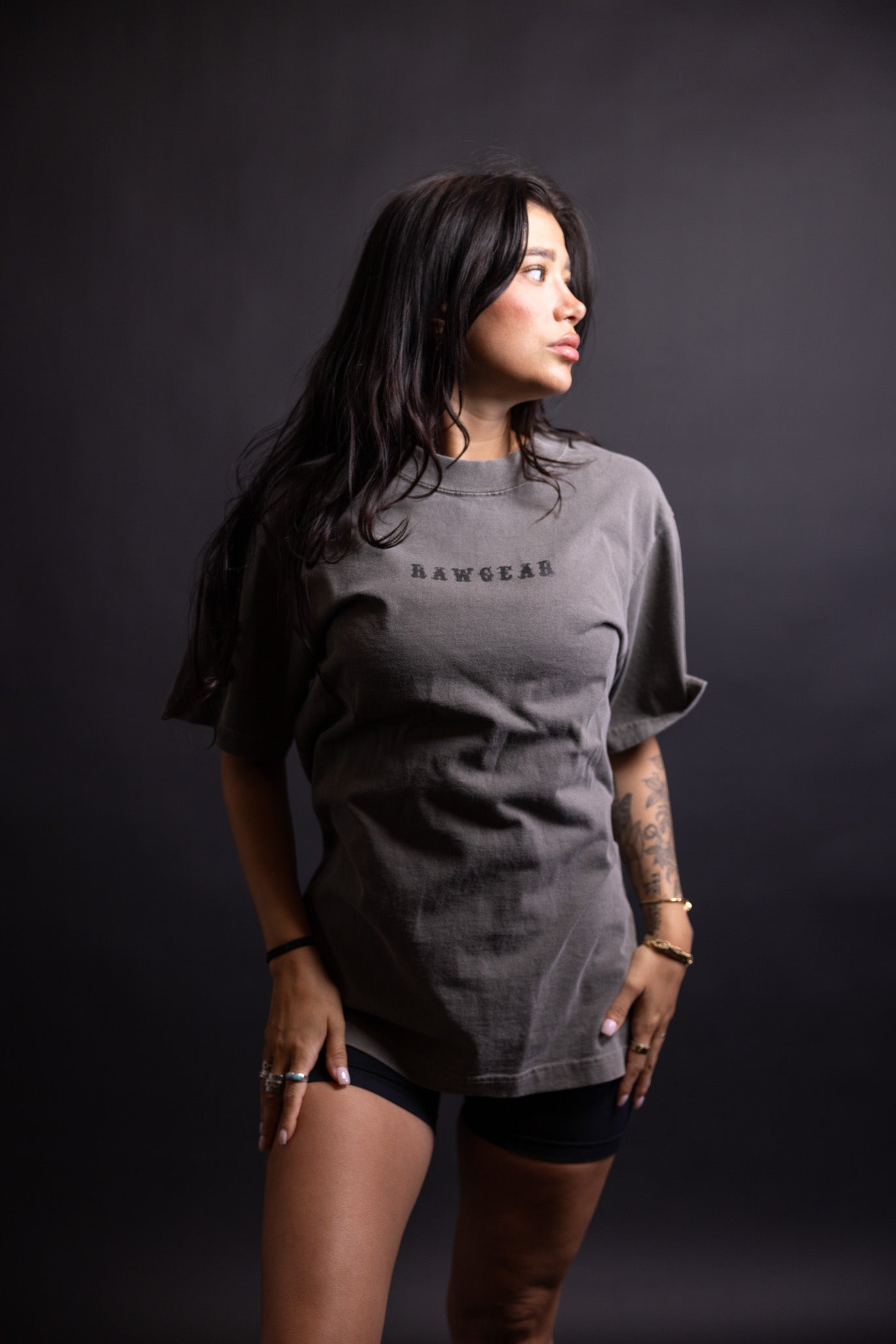Axe Tee - Vintage Grey