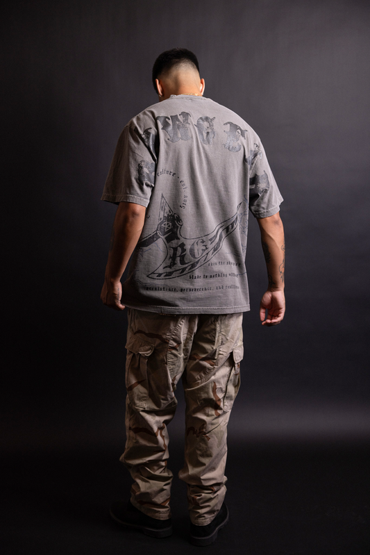 Axe Tee - Vintage Grey