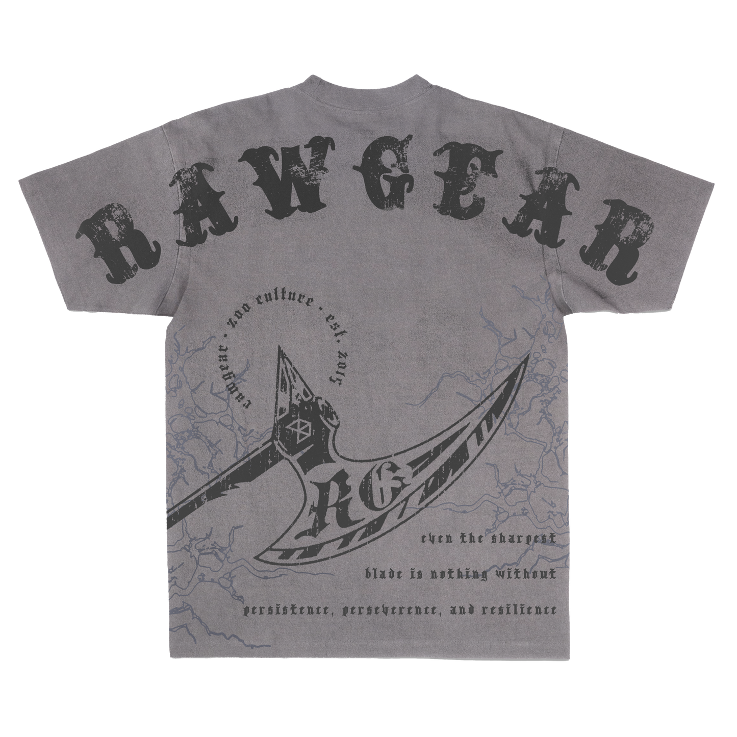 Axe Tee - Vintage Grey
