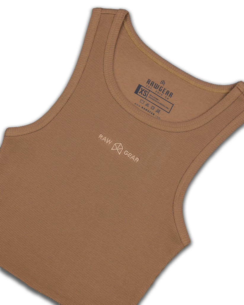 Core Cropped Tank Raw Gear RAWGEAR