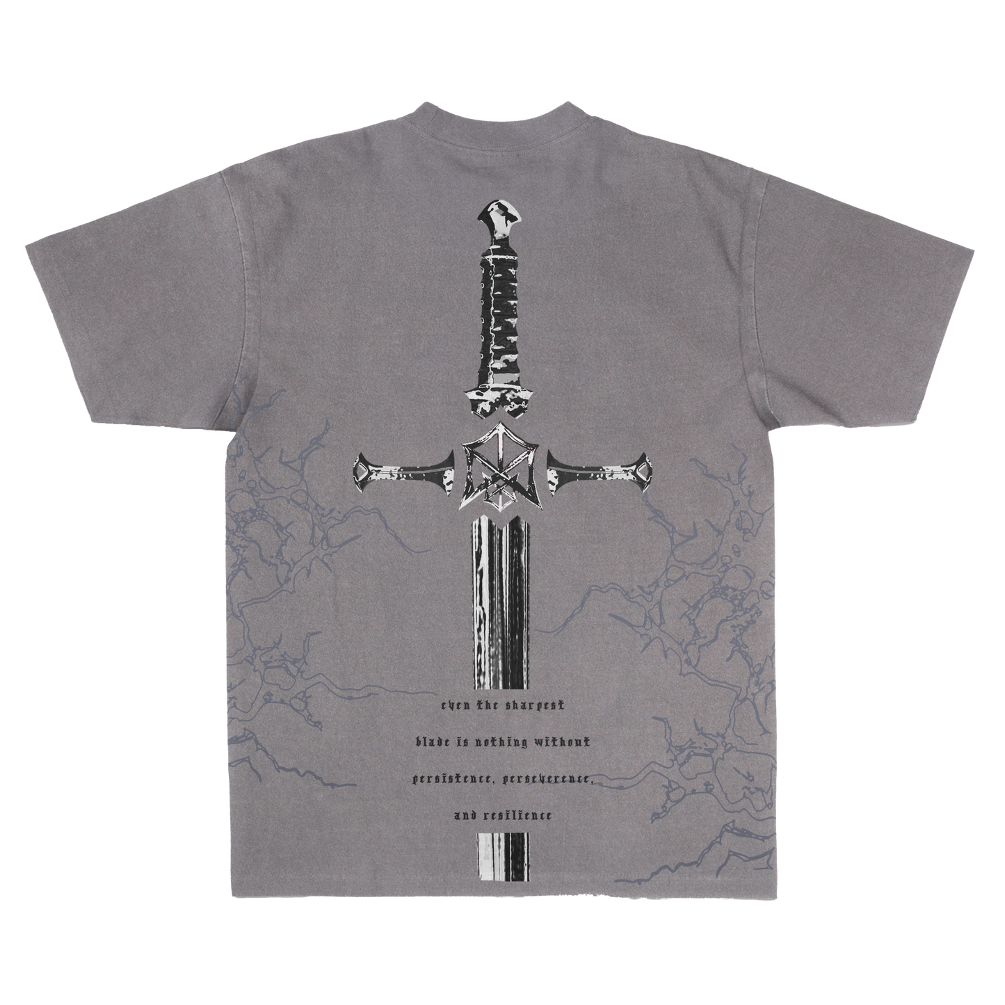 Sword Tee - Vintage Grey