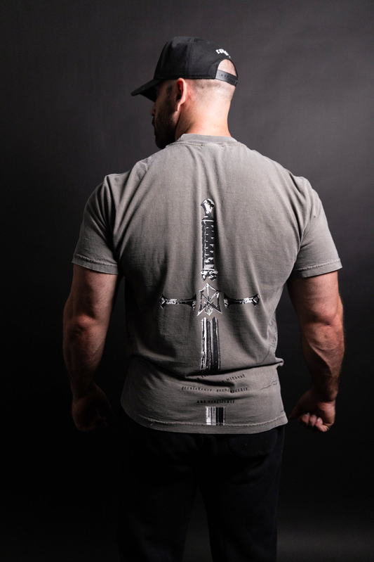 Sword Tee - Vintage Grey