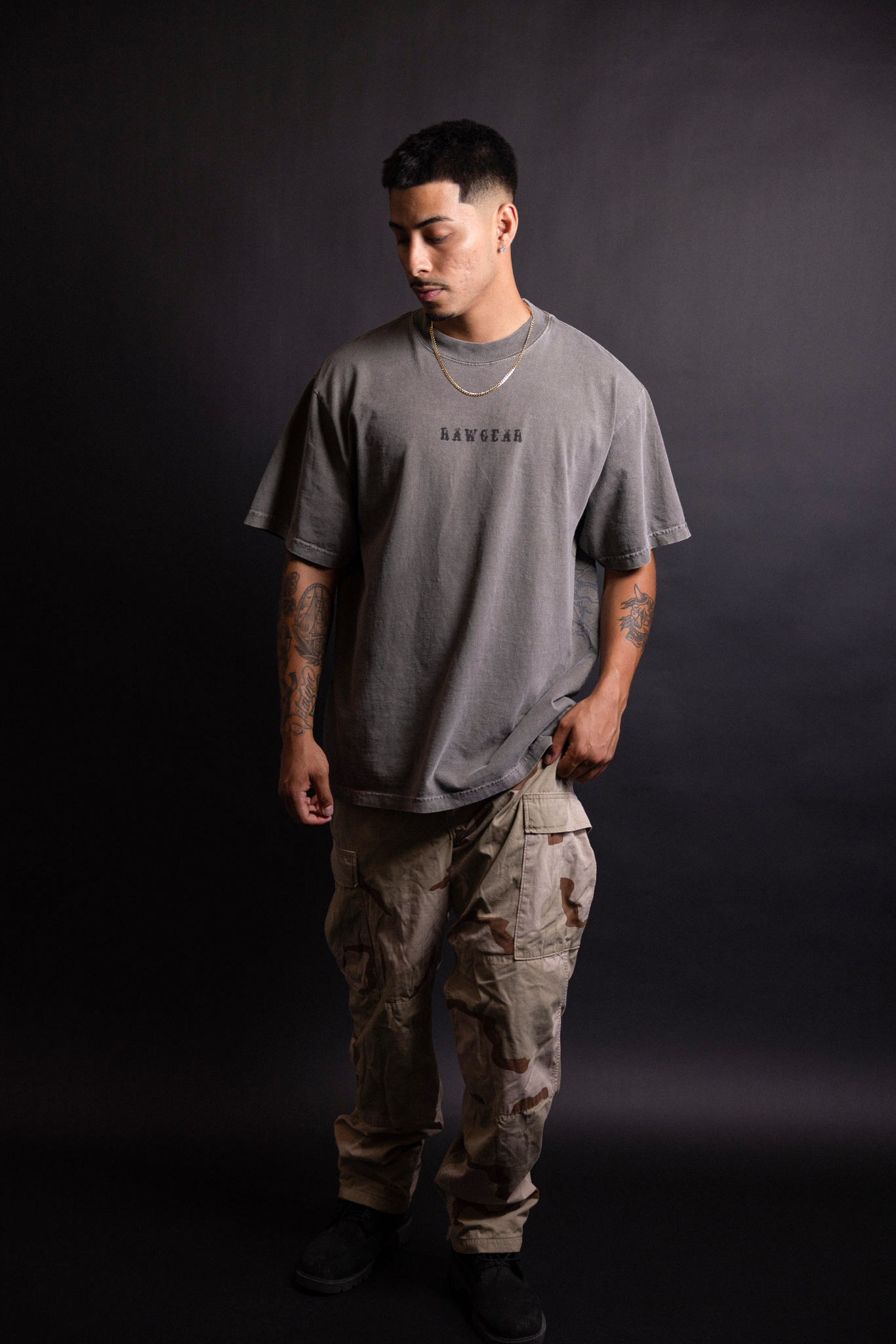 Sword Tee - Vintage Grey