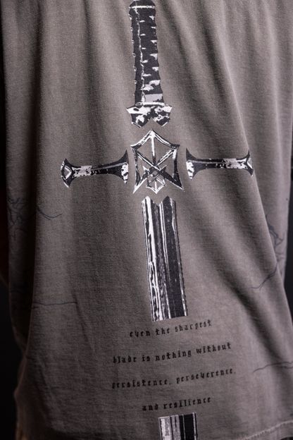 Sword Tee - Vintage Grey