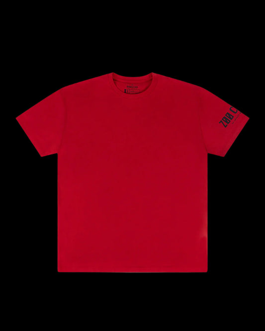 Rawgear Oversized Heavyweight Tee - Red/Black