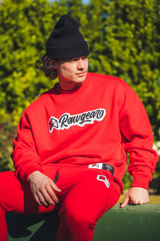RAWGEAR Chenille Patch Sweatshirt - RG520