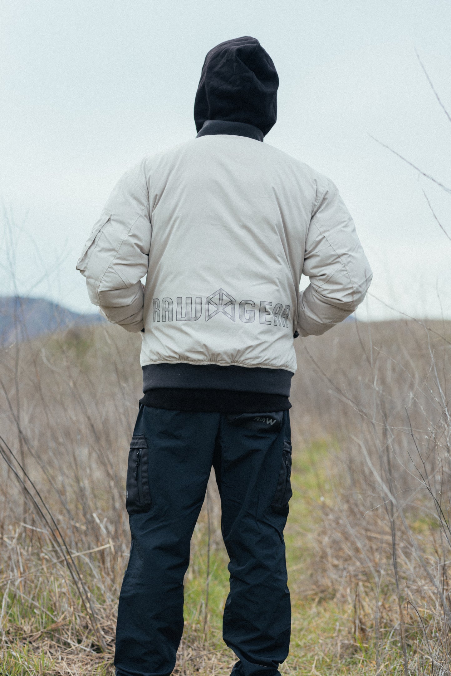 RG506 Rubber Patch Bomber Jacket