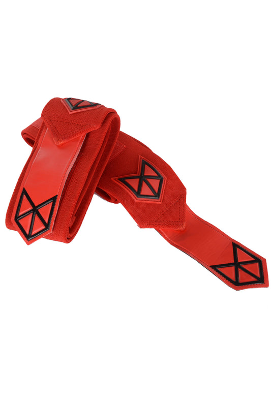 RAWGEAR Premium All Red Series - Heavy Duty Elbow Wraps 36"