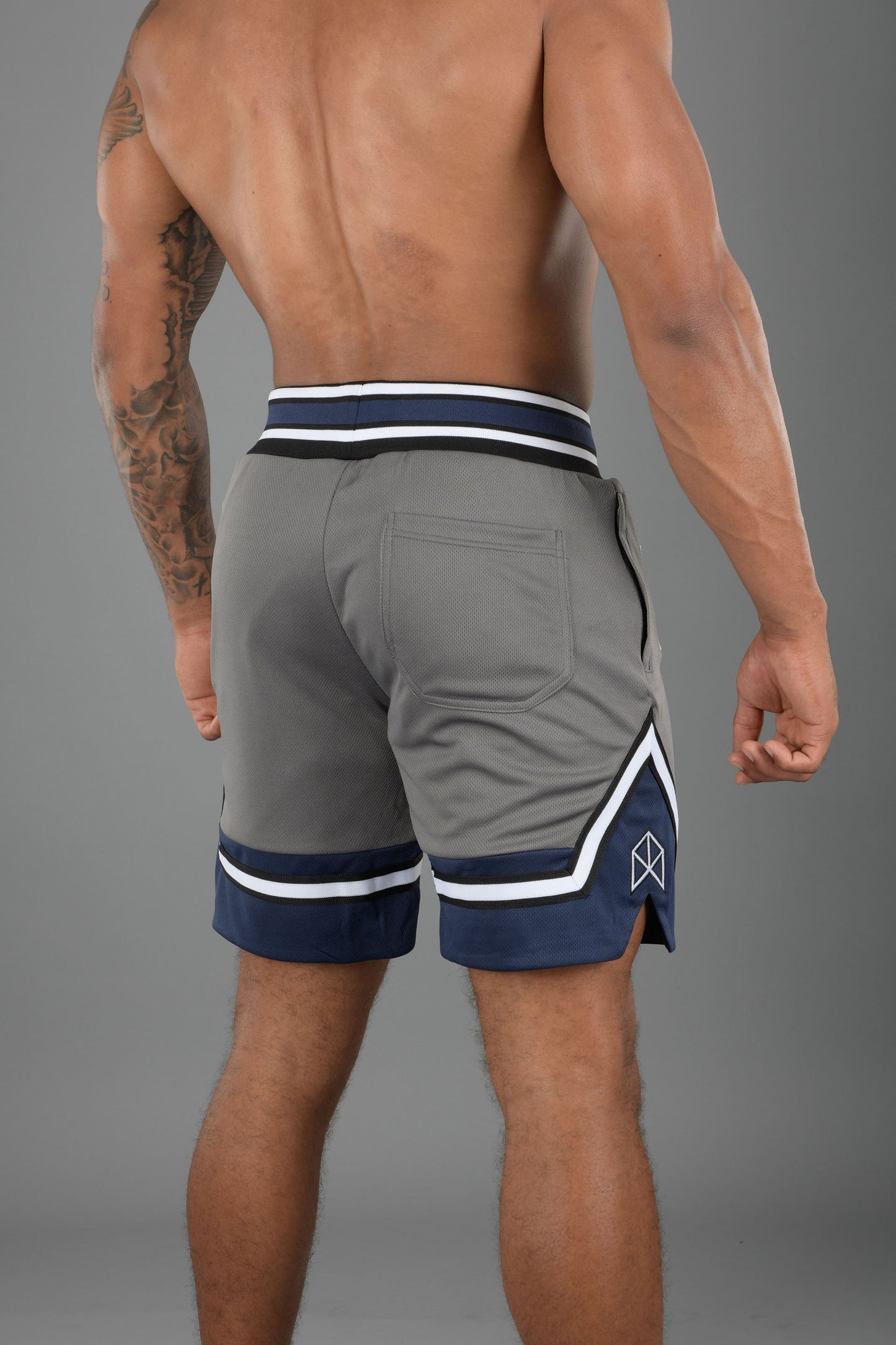 Rawgear Front Embroidery Basketball Shorts - RG108