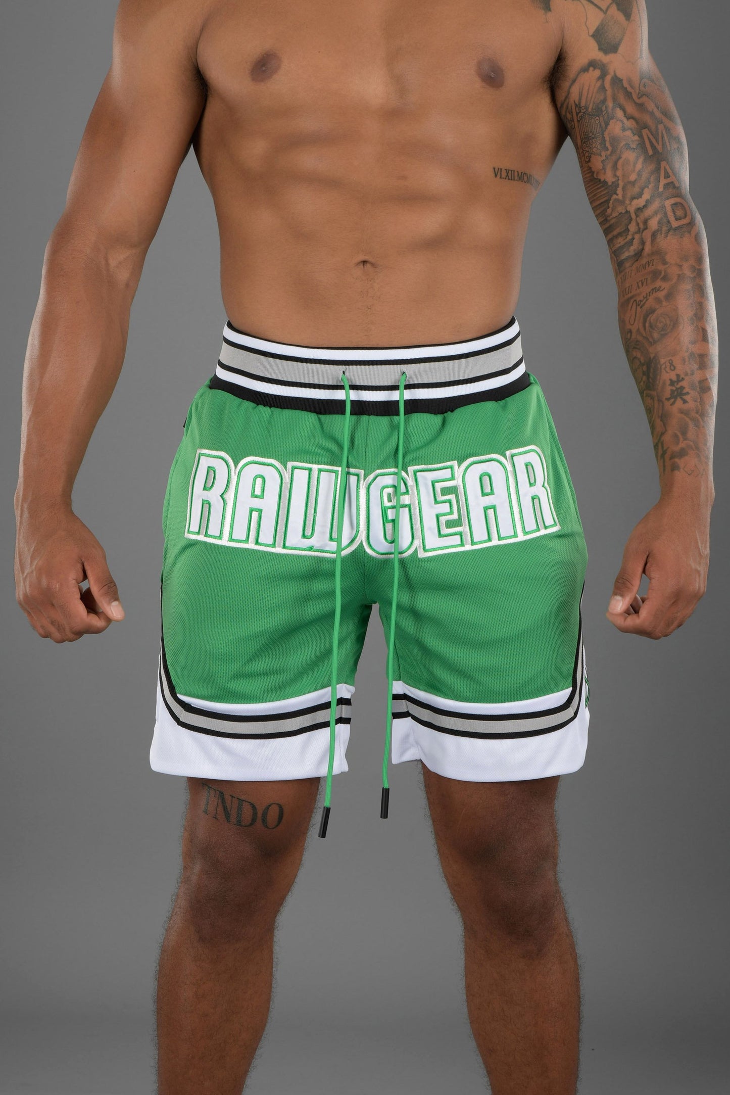 Rawgear Front Embroidery Basketball Shorts - RG108