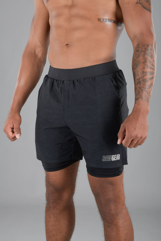 Rawgear Mélange Compression Shorts - RG111